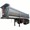 Sinotruk CIMC U Shape 3 Axle Tipper Dump Trailer for Heavy Duty Work