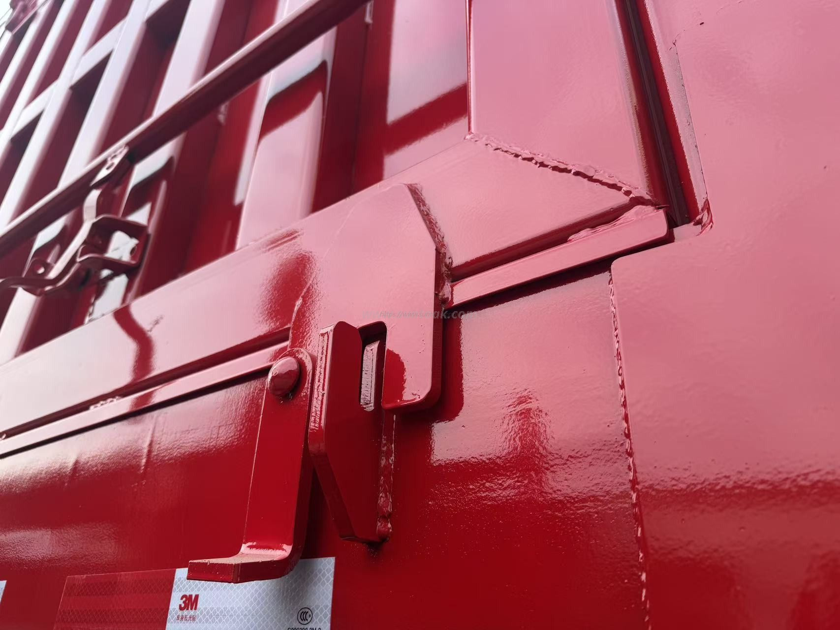 Heavy Duty 13.5m Four Axle Tipping Semi Trailer