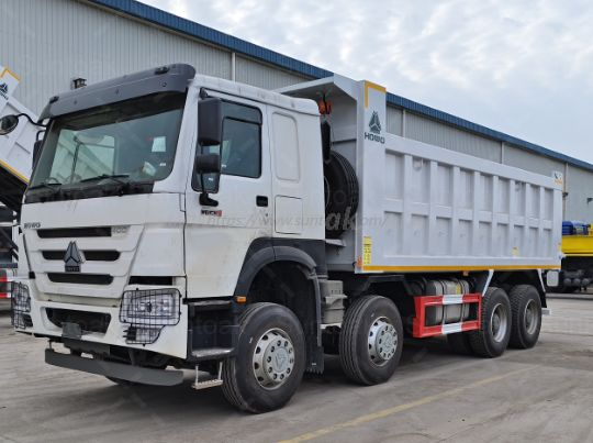HOWO 8X4 Tipper Truck LHD 22CBM for Mining