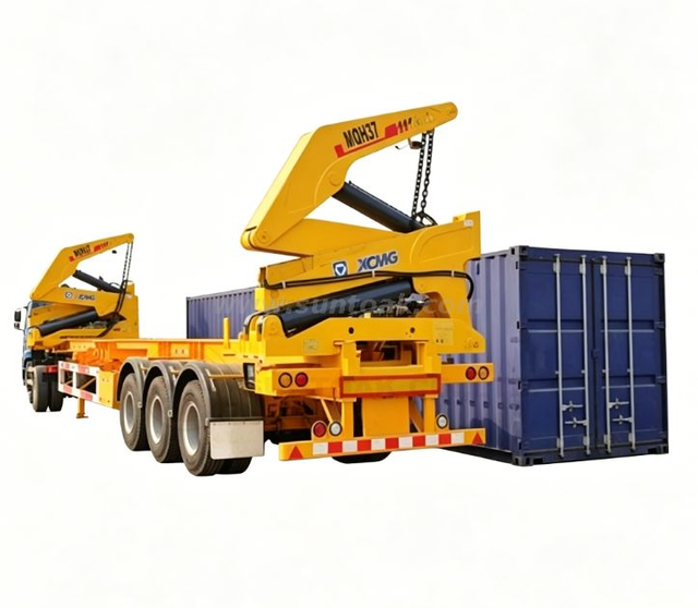 XCMG MQH37 Container Sidelifter Self Loading Container Semi Trailer