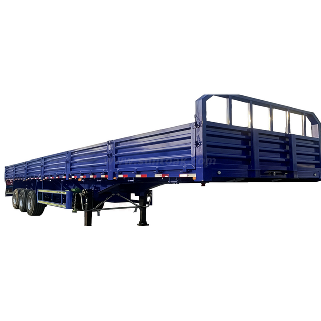 Suntoak 50 To 80Ton Side Tipper Trailer for Heavy Cargo